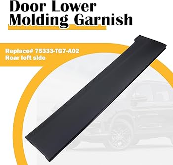 Amazon.com: Rear Left Side Door Lower Molding Garnish Compatible